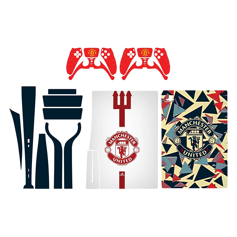 برچسب کنسول بازی پلی استیشن5 استاندارد توییجین وموییجین مدل Manchester United 02
