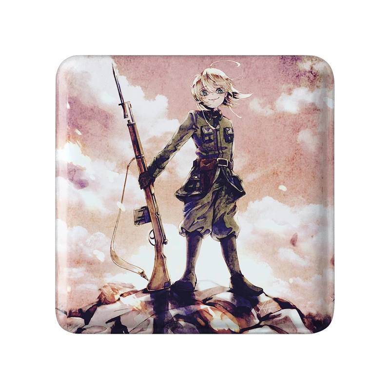 مگنت خندالو طرح تانیا انیمه یوجو سنکی مدل مربعی کد 34690