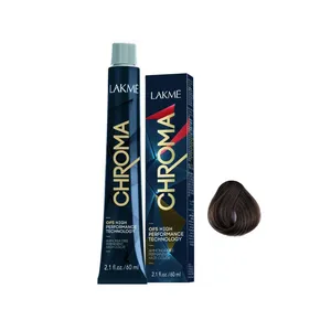 رنگ مو لاکمه سری CHROMA شماره 7.17 حجم 60 میلی لیتر رنگ دودی