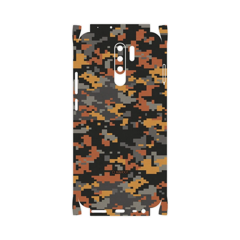 برچسب پوششی ماهوت مدل Army-Autumn-pixel-FullSkin مناسب برای گوشی موبایل شیائومی Redmi 9