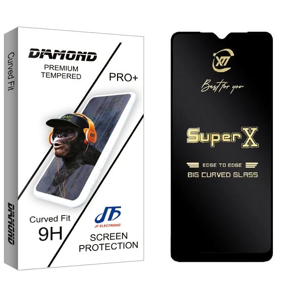 محافظ صفحه نمایش جی اف مدل Diamond SuperX مناسب برای گوشی موبایل سامسونگ Galaxy A24