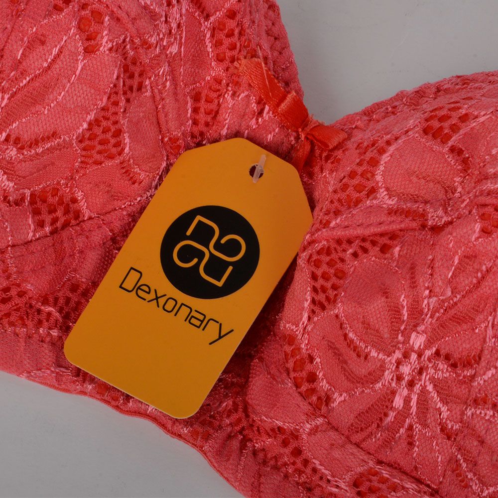 سوتین زنانه دکسونری مدل 125008728 دانتل رنگ گلبهی -  - 3