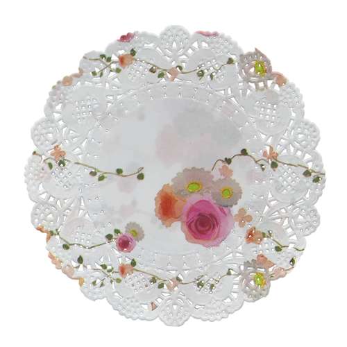 کاغذ شیرینی پزی مدل گل مجموعه 50 عددی