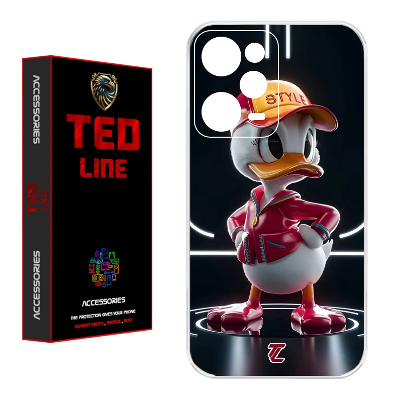 کاور تد لاین طرح دانلد داک کد 1137 مناسب برای گوشی موبایل شیائومی Redmi Note 12 Pro 5G / Poco X5 Pro