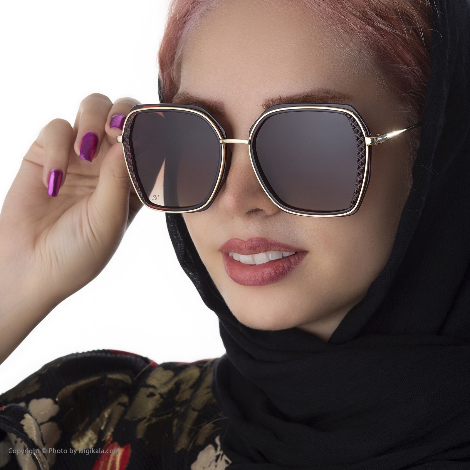 عینک آفتابی زنانه سانکروزر مدل 6014 -  - 2