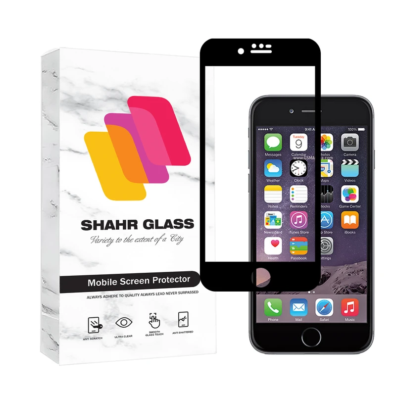 محافظ صفحه نمایش شهر گلس مدل FULSLSH مناسب برای گوشی موبایل اپل iPhone 8 / iPhone 7 / iPhone SE 2020 / iPhone SE 2022