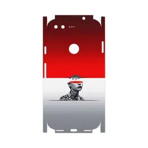 MAHOOT Collage of surreal Portrait of Women 1-FullSkin Cover Sticker for Google Pixel