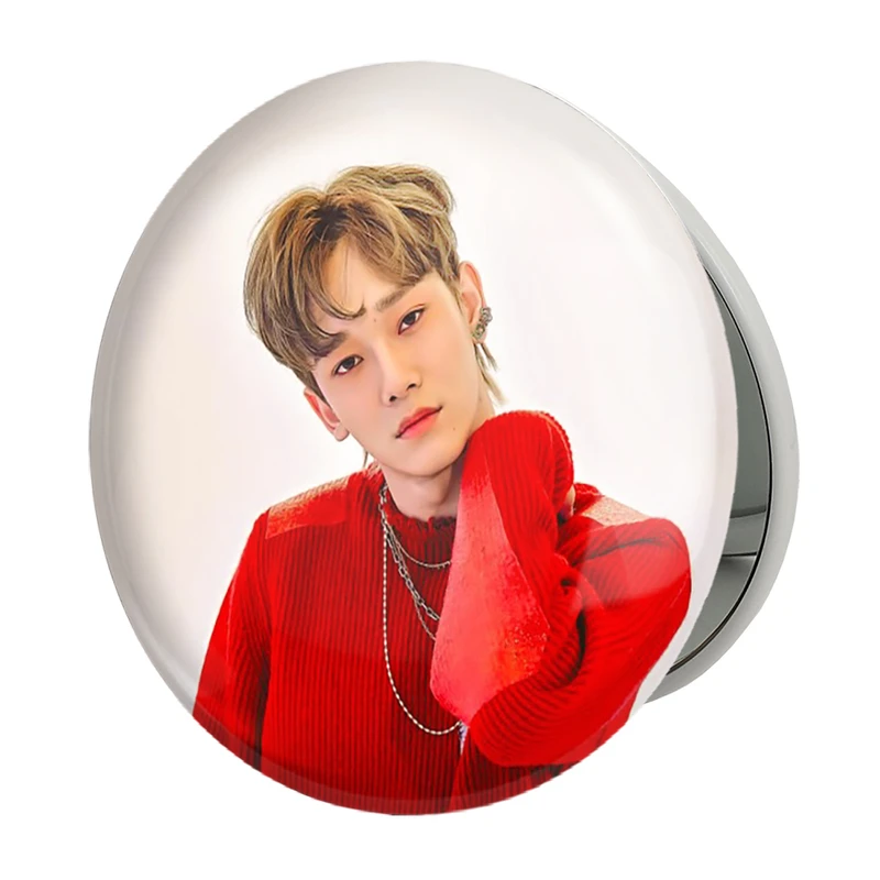 آینه جیبی خندالو طرح چن گروه اکسو EXO مدل تاشو کد 13341 