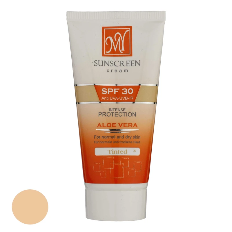 کرم ضدآفتاب رنگی مای مدل SPF30، مناسب پوست‌های خشک و معمولی، حجم 50 میلی‌لیتر