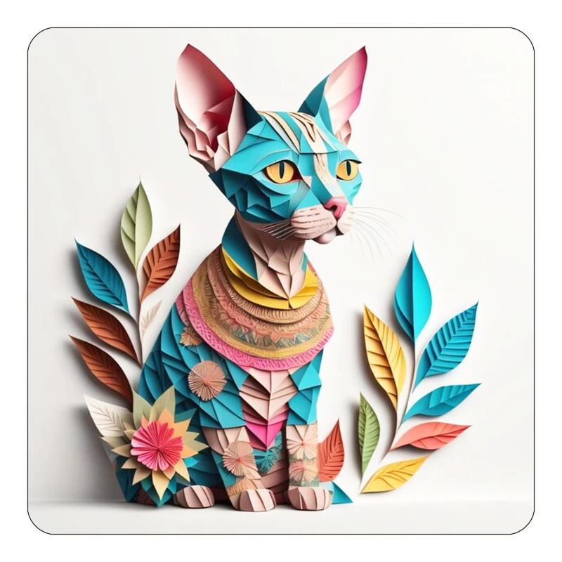 مگنت کاکتی طرح حیوانات رنگی مدل mp26151