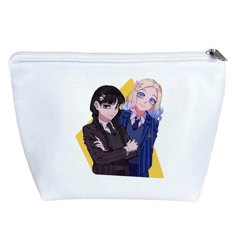 کیف لوازم آرایش دخترانه خندالو مدل ونزدی و ایند سریال ونزدی کد 2081