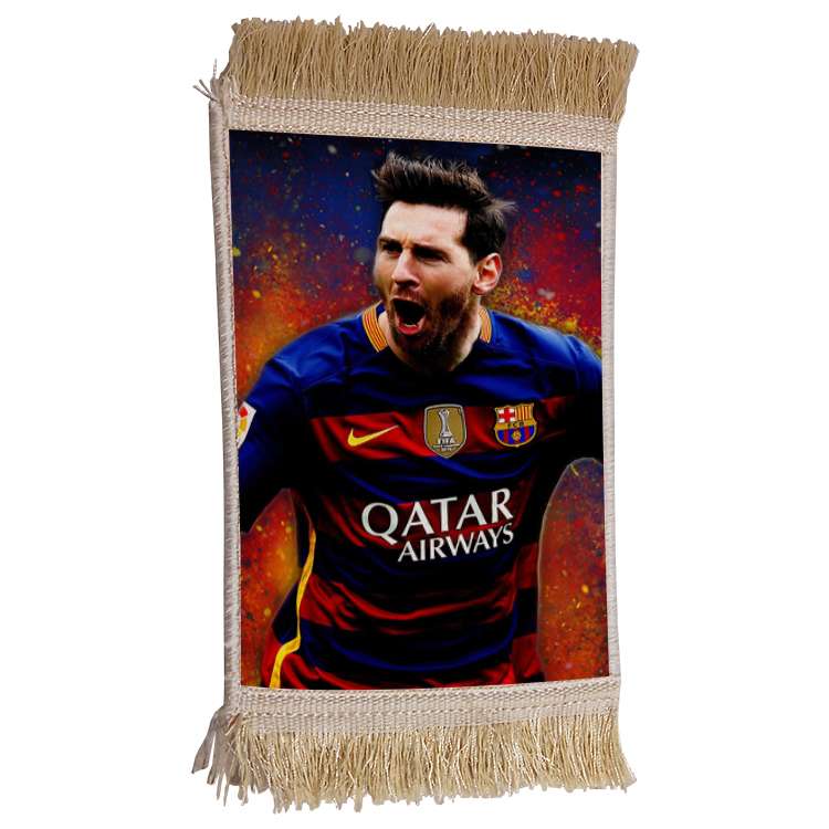 فرش ماشینی دیوارکوب مدل مسی کد 22