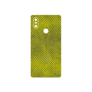 MAHOOT Yellow Snake Skin Cover Sticker for Xiaomi Mi 8 SE