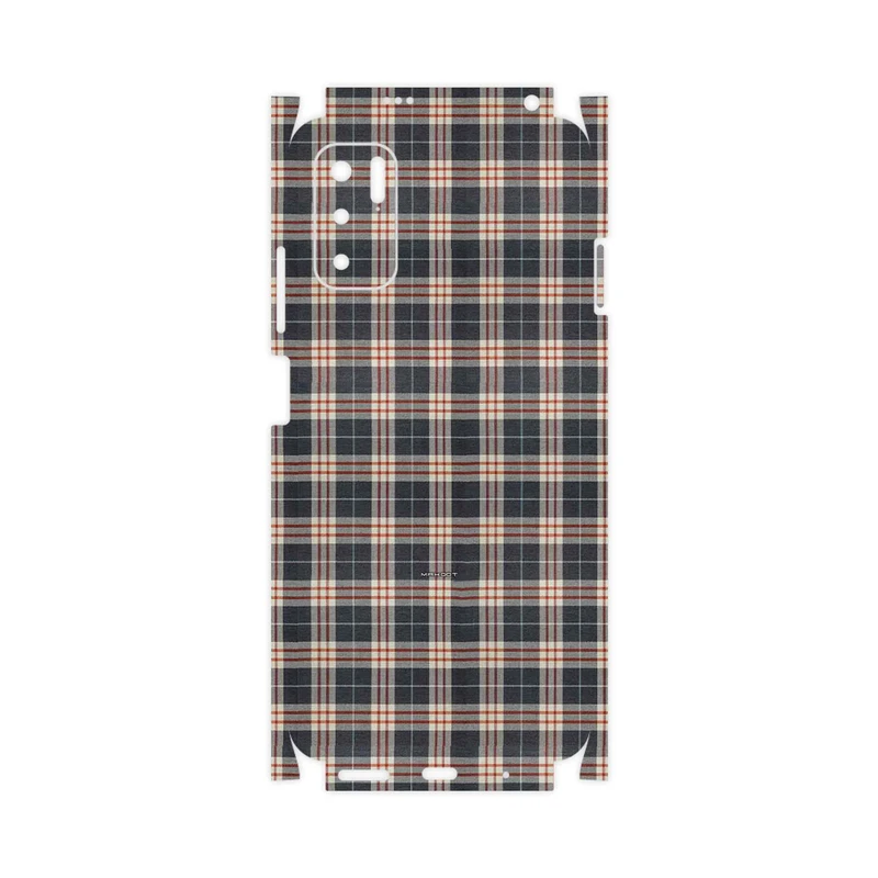 برچسب پوششی ماهوت مدل Fabric Texture 5-FullSkin مناسب برای گوشی موبایل شیائومی Redmi Note 10 5G