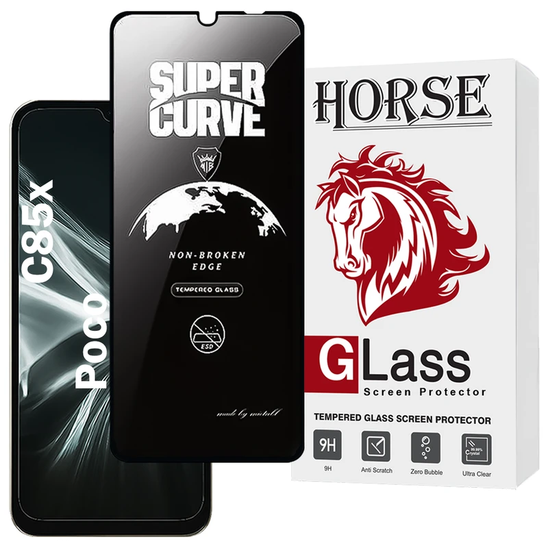 محافظ صفحه نمایش هورس مدل HUC20 مناسب برای گوشی موبایل شیائومی Poco C85x