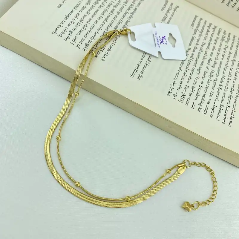 پابند زنانه وای اس ایکس مدل هرینگبون ماری کد A4048