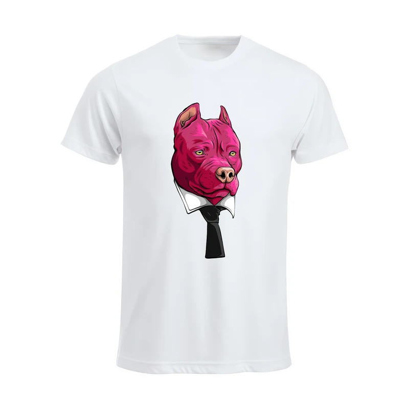 تی شرت آستین کوتاه مردانه مدل سگ کد 01