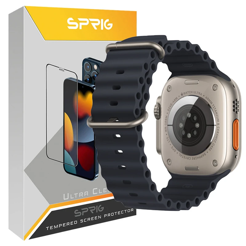 بند اسپریگ مدل Ocean مناسب برای ساعت هوشمند ویرفیت N8 Ultra Plus