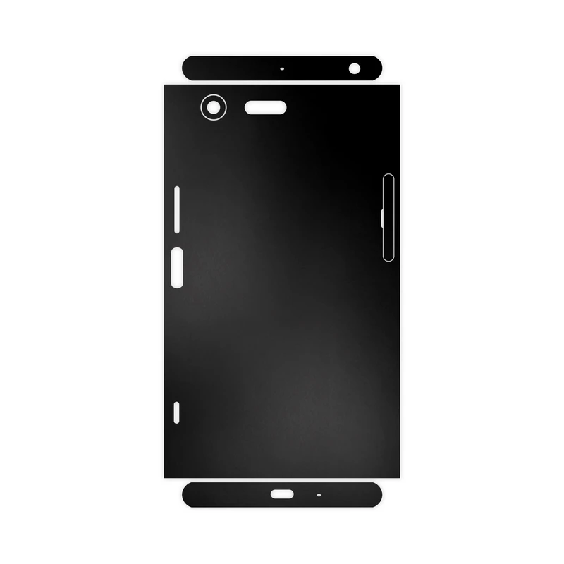 برچسب پوششی ماهوت مدل Black-Matte-FullSkin مناسب برای گوشی موبایل سونی Xperia XZ Premium