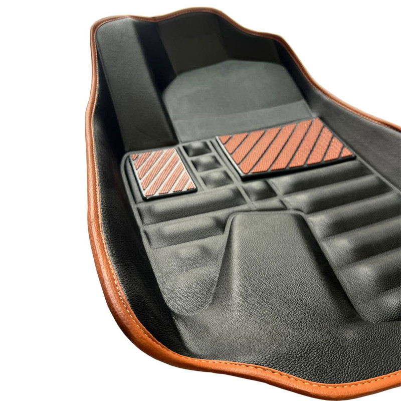 کفپوش پنج بعدی خودرو مدل نواردار مناسب برای هایما S7 به همراه کفپوش صندوق