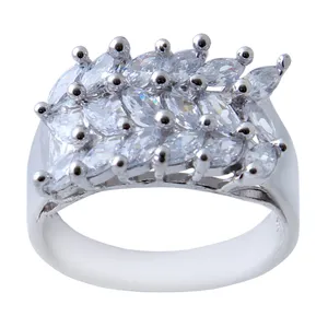     انگشتر نقره زنانه بازرگانی میلادی کد AWR_533