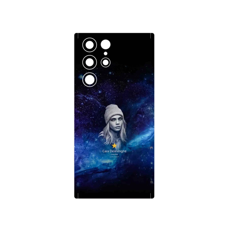 برچسب پوششی ماهوت مدل Cara Delevingne مناسب برای گوشی موبایل سامسونگ Galaxy S22 Ultra 5G