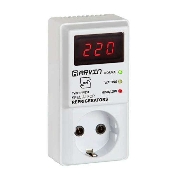 محافظ ولتاژ دیجیتال آروین مدل PW831