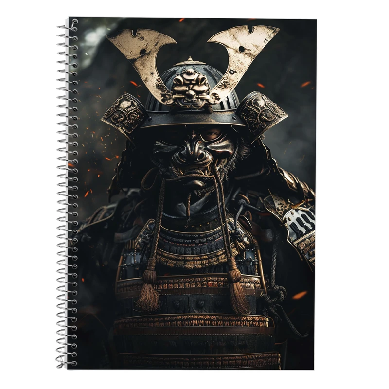 دفتر زبان 50 برگ مدوپد مدل دو خط طرح حیوانات جنگجو کد DF14922