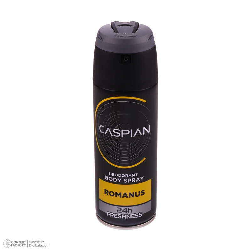 عکس شماره 4 : اسپری دئودورانت بدن مردانه کاسپین مدل romanus حجم 150 میلی لیتر