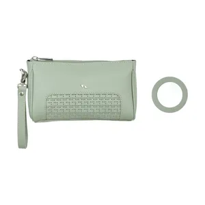 کیف لوازم آرایش زنانه چرم مشهد مدل L0190-037