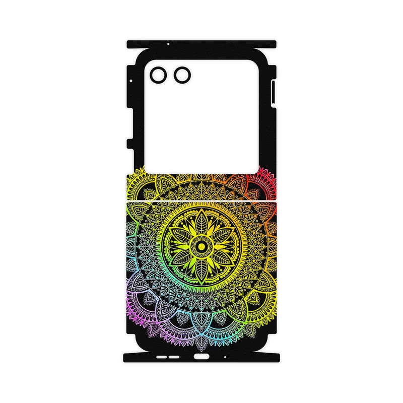 برچسب پوششی ماهوت مدل Mandala Design 4-FullSkin مناسب برای گوشی موبایل موتورولا Razr 40 Ultra