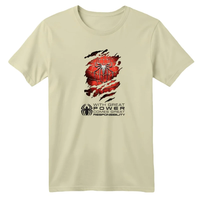 تی شرت آستین کوتاه بچگانه مدل مرد عنکبوتی کد ۲۲