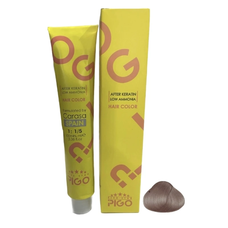 رنگ مو پیگو شماره 9-9 حجم 100 میلی لیتر رنگ بلوند مرواریدی خیلی روشن