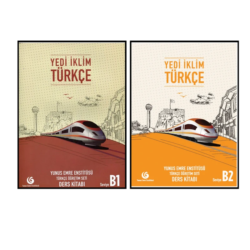 کتاب Yedi İklim Türkçe B اثر Ibrahim Gultekin انتشارات هدف نوین 2 جلدی