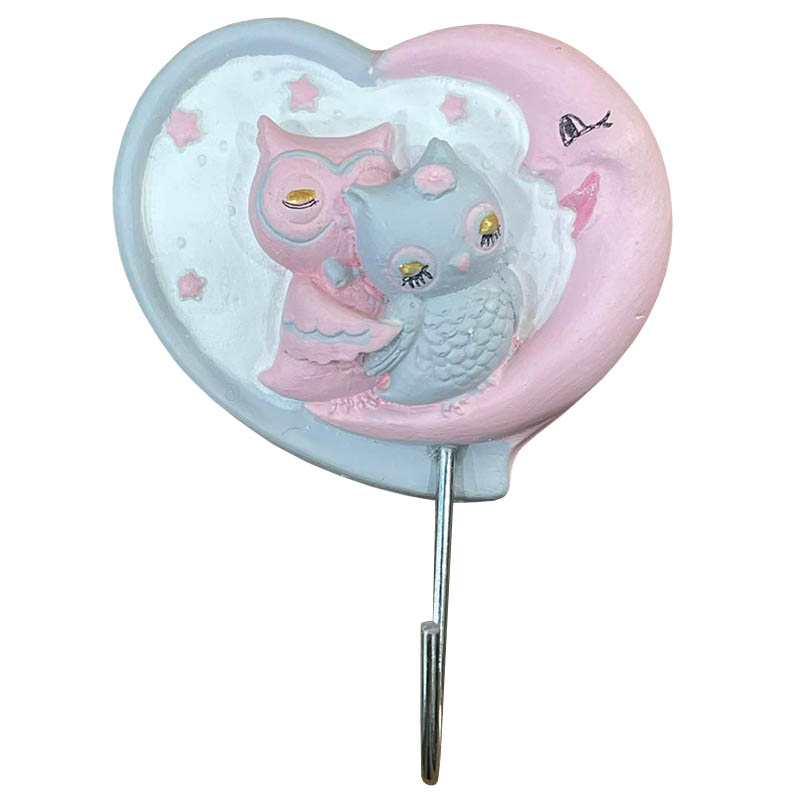 قلاب آویز آشپزخانه مدل جغد و ماه