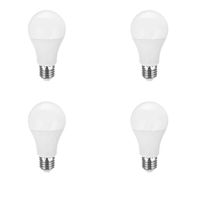 لامپ 12 وات آذر نام کد M-603 پایه E27 بسته 4 عددی