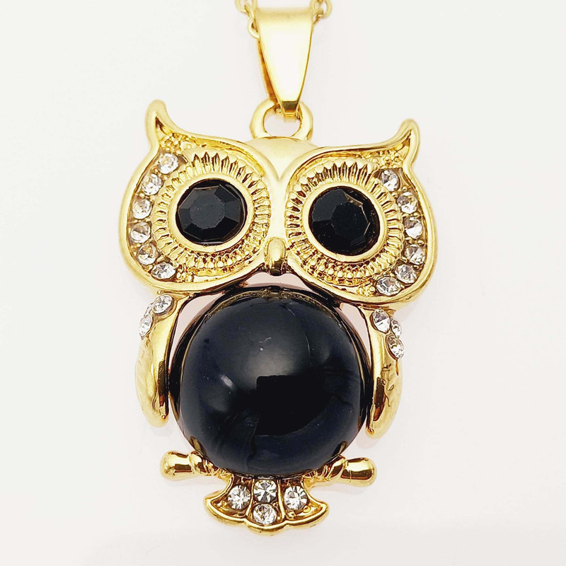 گردنبند دخترانه طرح جغد مدل 232GAD گردنبند دخترانه طرح جغد مدل 232GAD