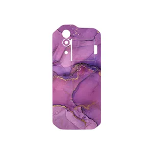MAHOOT Purple Marble Cover Sticker for CAT S60