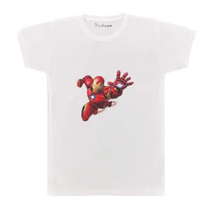 تی شرت بچگانه پرمانه طرح iron man کد pmt.2347