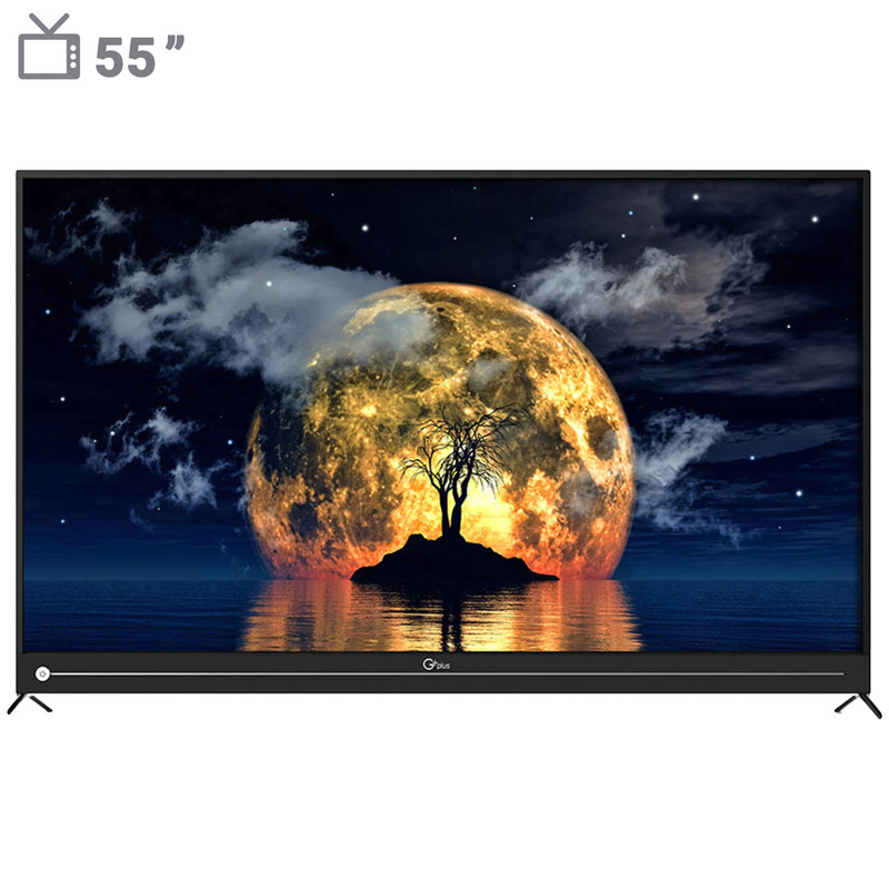 تلویزیون ال ای دی هوشمند جی پلاس مدل GTV-55JU812N سایز 55 اینچ