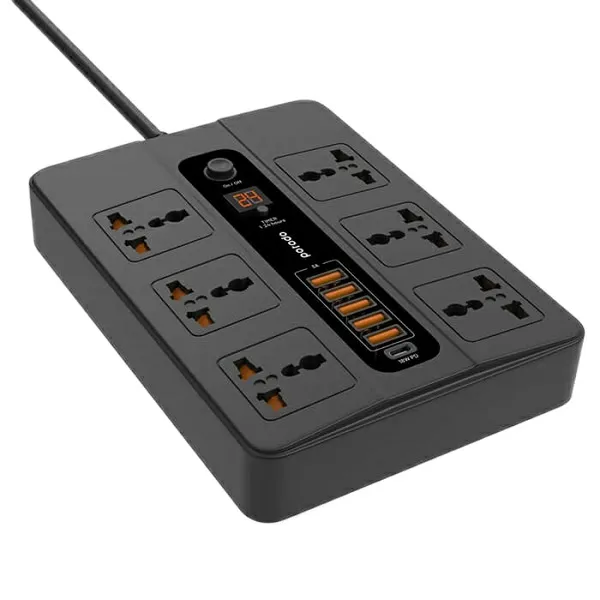 چندراهی برق پرودو مدل PD-FWCH003-BK
