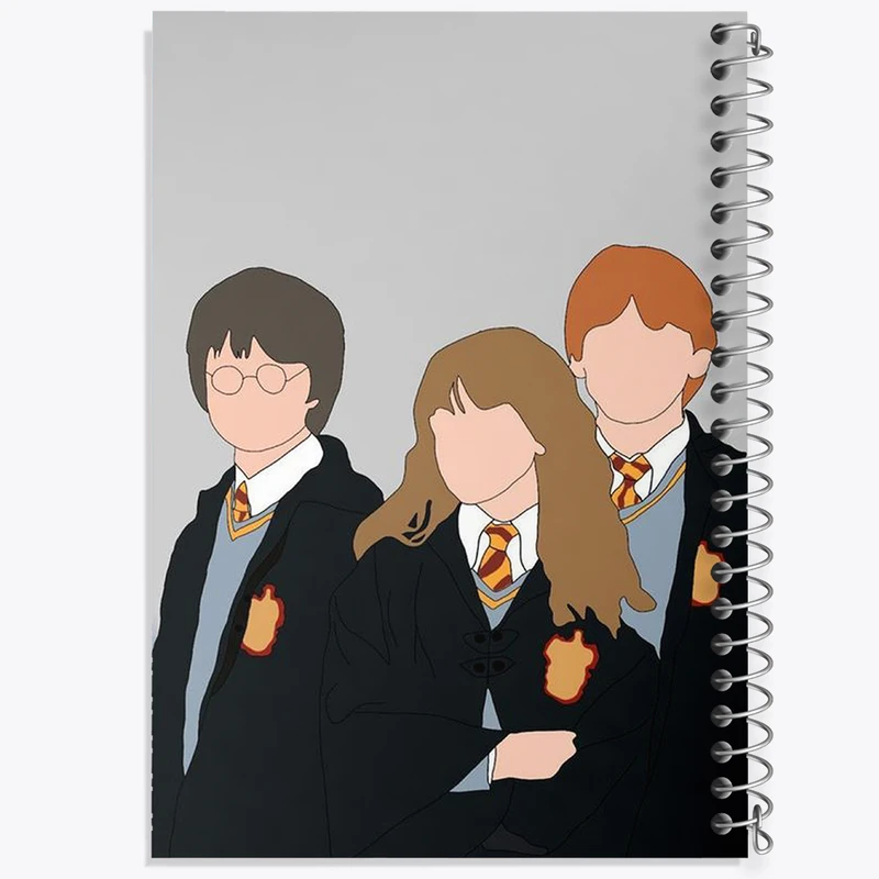 دفتر مشق 50 برگ خندالو طرح هری پاتر (Harry Potter) کد N2097