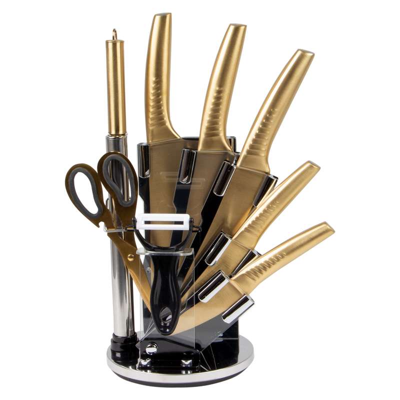 سرویس چاقو آشپزخانه 9 پارچه هنکل مدل 200