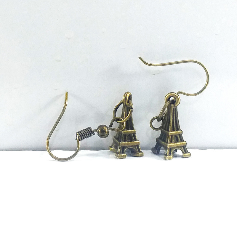 گوشواره دخترانه مدل ایفل کد21 گوشواره دخترانه مدل ایفل کد21