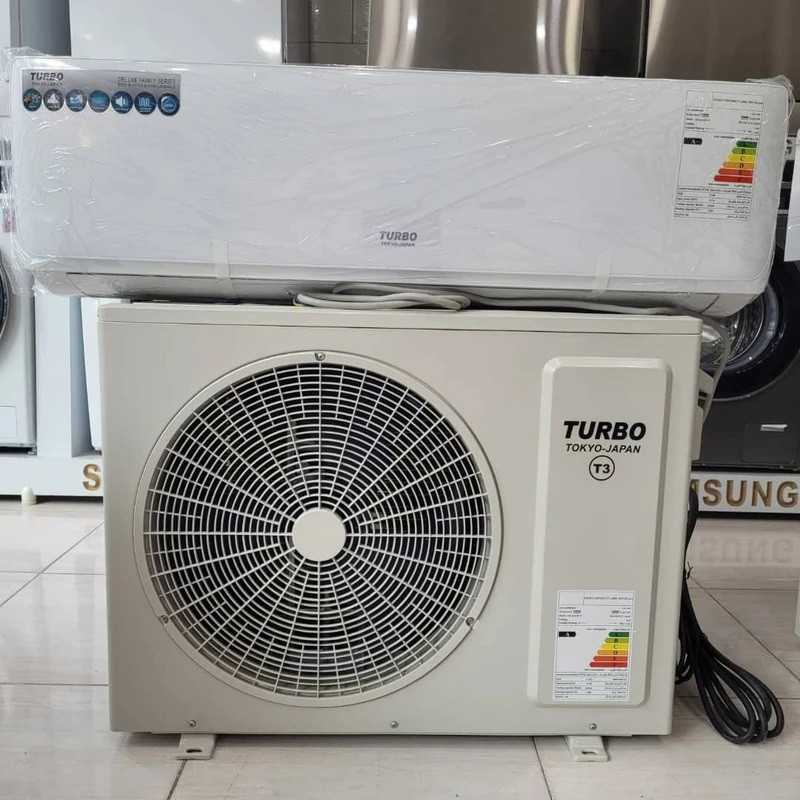 کولر گازی اسپلیت دیواری 30000 دور ثابت توربو مدل DC-30HRO1XA