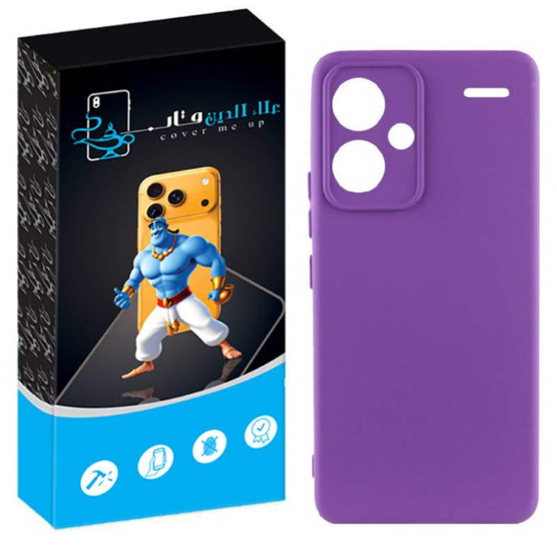 کاور علاالدین قاب مدل سیلیکونی پاک کنی مناسب برای گوشی موبایل شیائومی Redmi Note 13 Pro Plus