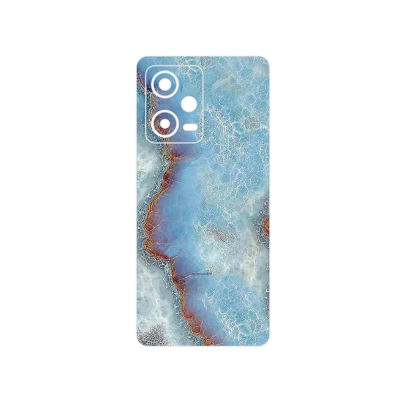برچسب پوششی ماهوت مدل Blue_Ocean_Marble مناسب برای گوشی موبایل شیائومی Redmi Note 12 Pro