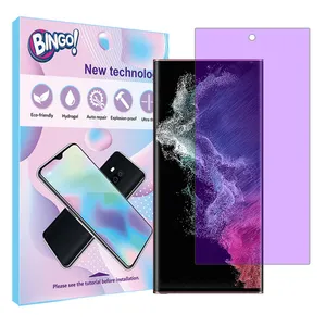Bingo Tough model anti-violet screen protector suitable for Samsung Galaxy S22 Ultra 5G mobile phone