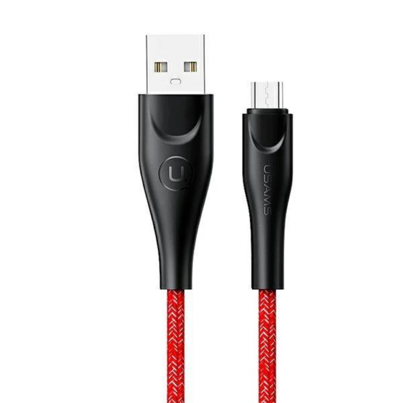 کابل تبدیل USB به MicroUSB یوسمز مدل US-SJ393 طول 1.2 متر