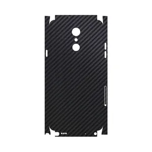 MAHOOT Black-Carbon-Fiber-FullSkin Cover Sticker for LG Q Stylus